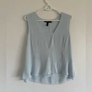 BCBG Maxazria flowy sleeveless top